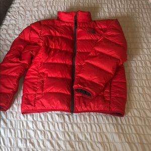 The north face boys jacket size large